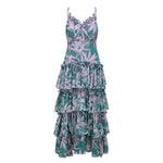 Isabella Full-Length Ruffle Dress