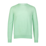100% Cashmere Crew Neck Sweater - Mint Green