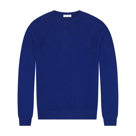 Merino Wool Sweater - Royal Blue